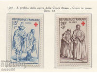 1957. Франция. Червен кръст.