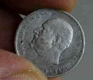 1912 50 CENTS BEAUTIFUL SILVER COIN COLLECTION BULGARIA - 6 1912 50 CENTS BEAUTIFUL SILVER COIN COLLECTION BULGARIA - 6