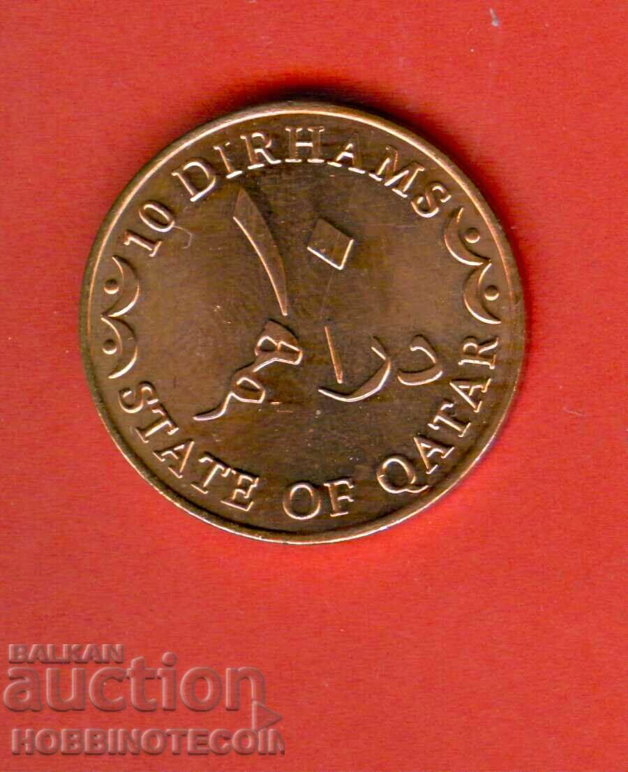QATAR QATAR 10 Dirham issue issue 2012 NEW UNC