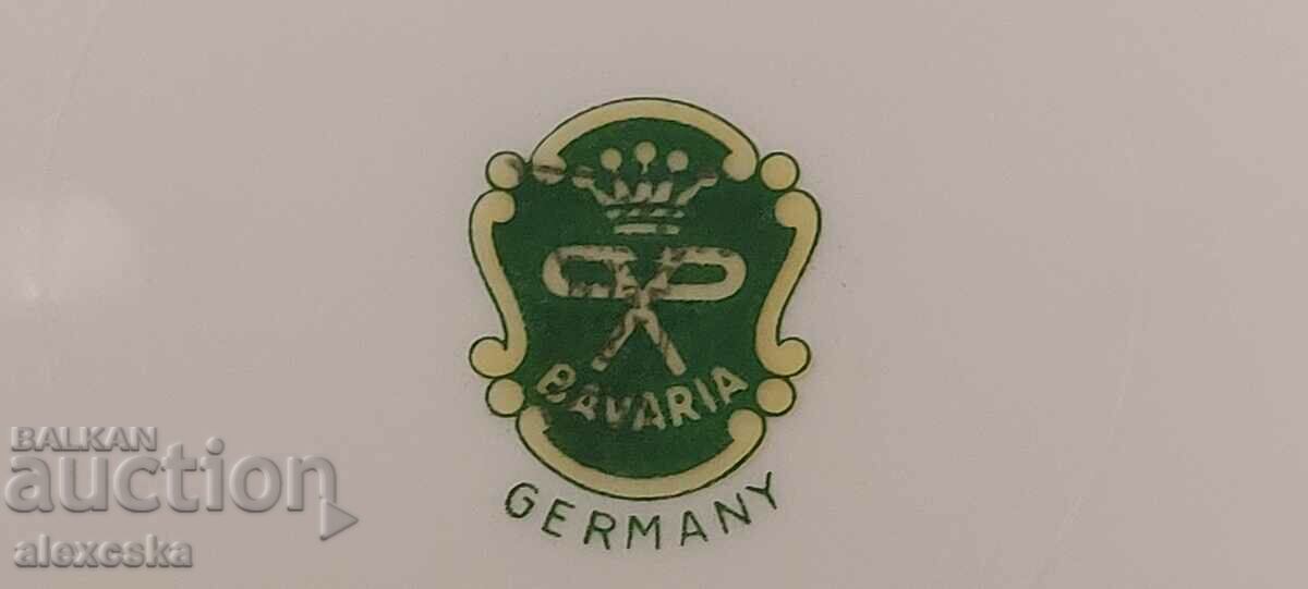 Large porcelain plate-"BORUSSIA" - 5 Large porcelain plate-"BORUSSIA" - 5