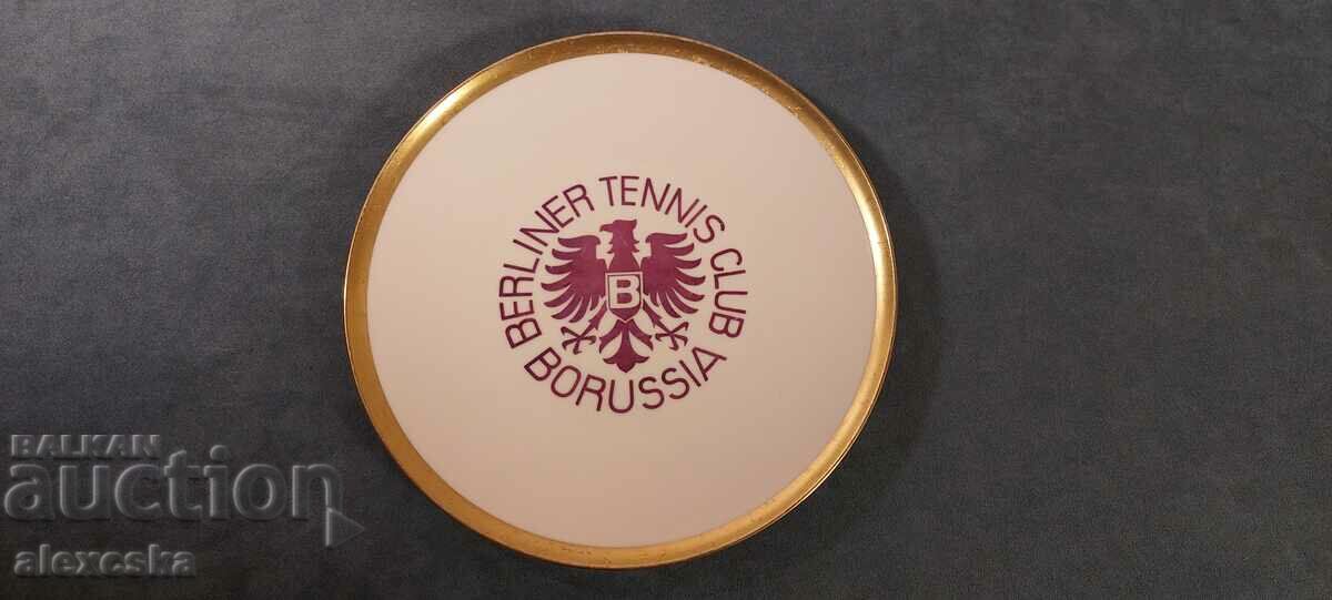 Large porcelain plate-"BORUSSIA" - 7 Large porcelain plate-"BORUSSIA" - 7