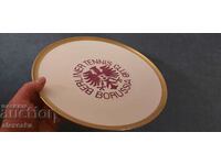 Large porcelain plate-"BORUSSIA"