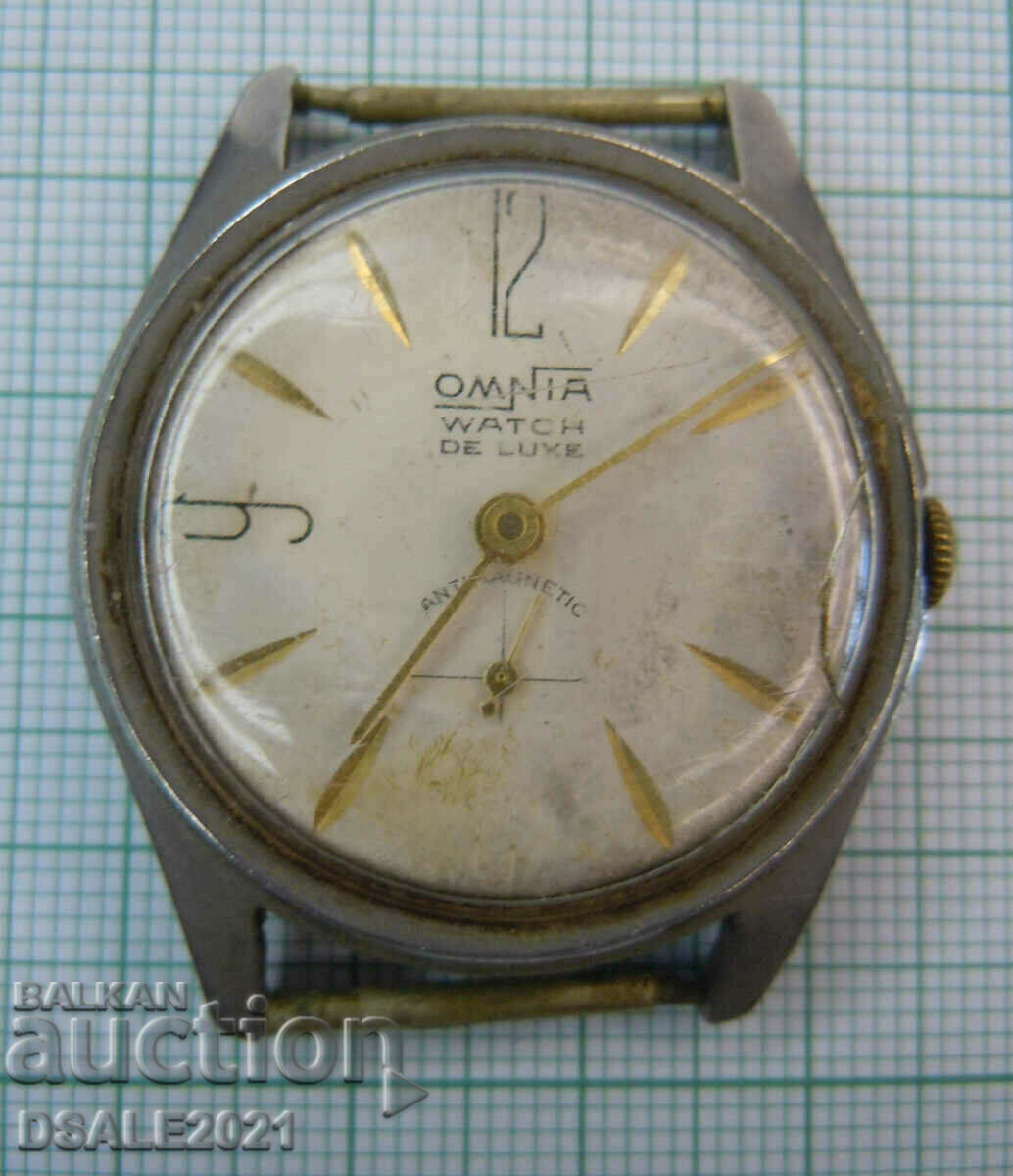 Auction Omnia OMNIA old wristwatch for repair (kn21) Auction Omnia OMNIA old wristwatch for repair (kn21)
