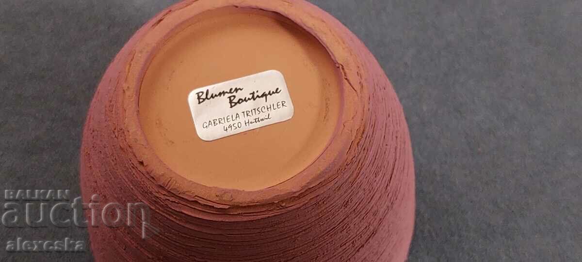 Set of ceramic candle holders - 6 Set of ceramic candle holders - 6