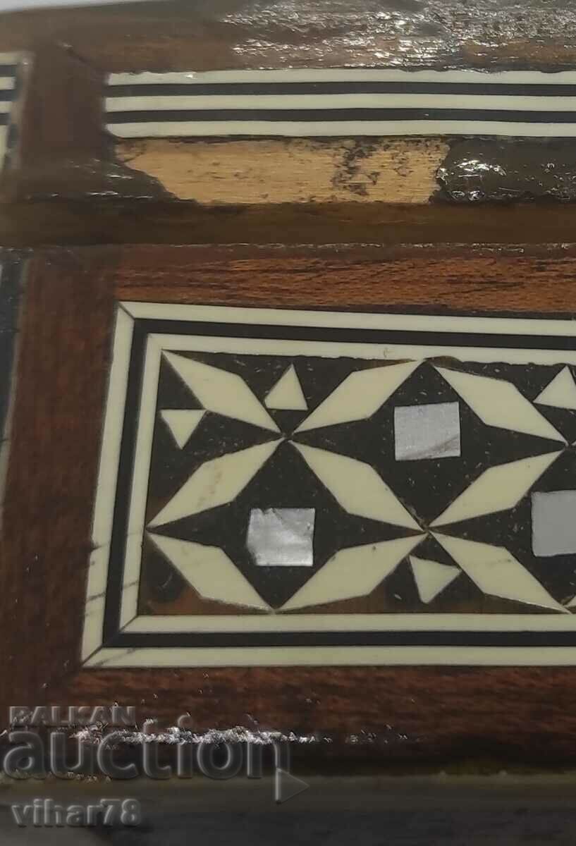 Auction  Old wooden box