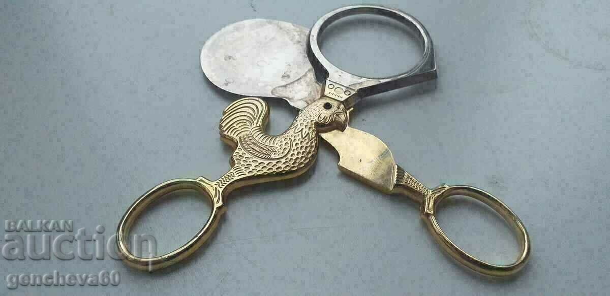 Delivery of Egg cutter-scissors Collectible with gold plating Delivery of Egg cutter-scissors Collectible with gold plating
