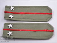 Officer epaulettes, lieutenant, BNA, social - unused