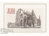 1981. France. Notre Dame Church, Louviers.