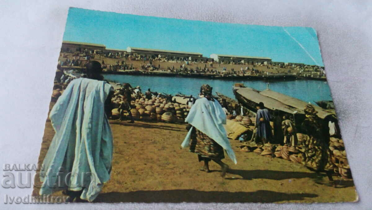 Καρτ ποστάλ Mopti MALI Port Fluvial Pres