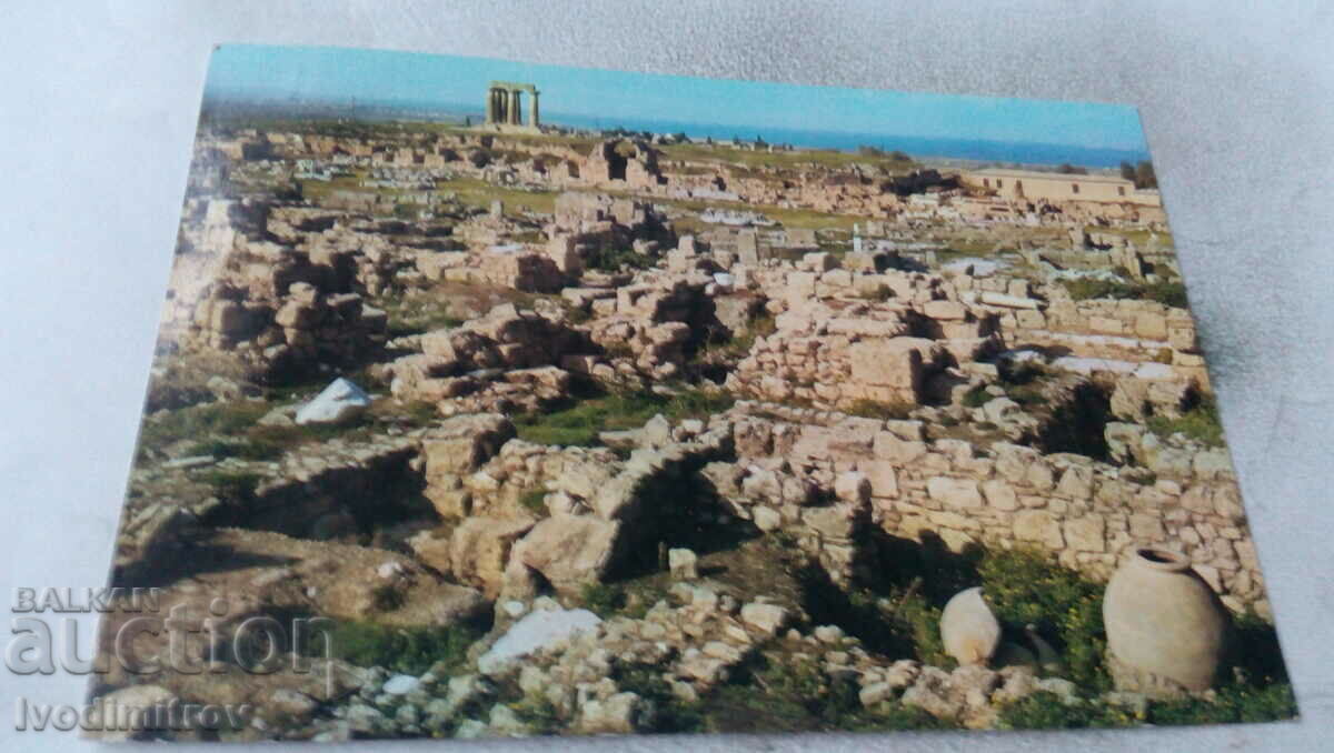 П К Ancient Corinth General View of the Roman Agora 1973