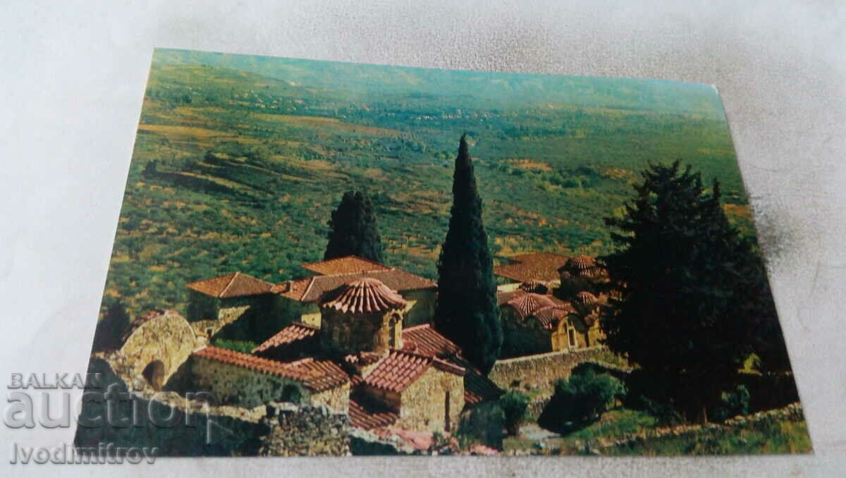 Postcard Mistra Evangelistria 1975