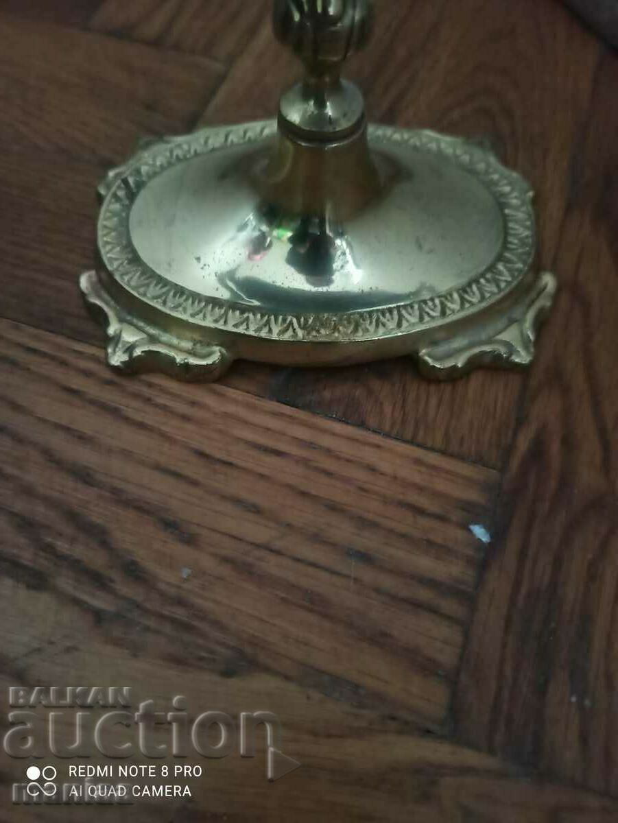 Antique baroque bronze mirror 19 c - 5