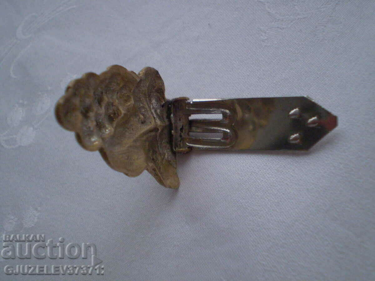 Old beautiful pinch brooch bronze - 7 Old beautiful pinch brooch bronze - 7