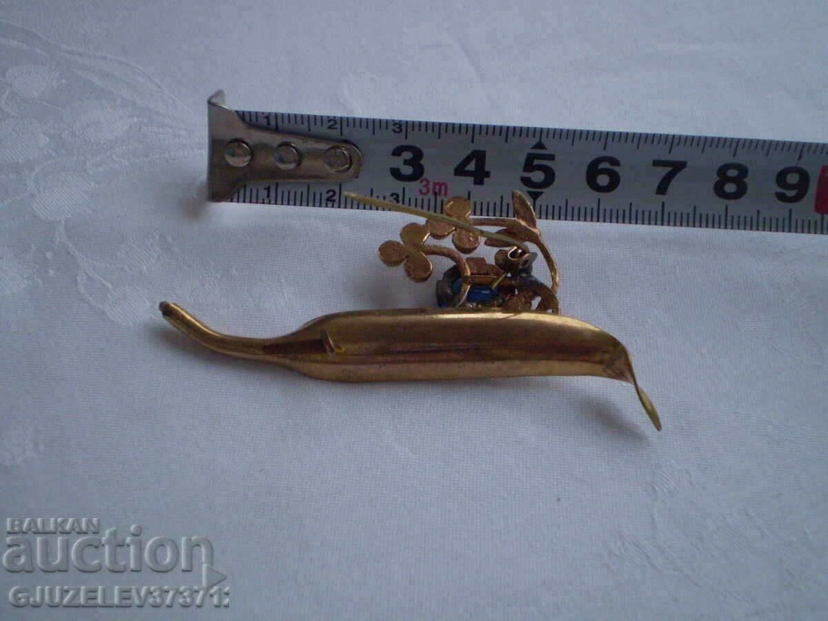 Art Deco flower brooch 1920 - 6 Art Deco flower brooch 1920 - 6