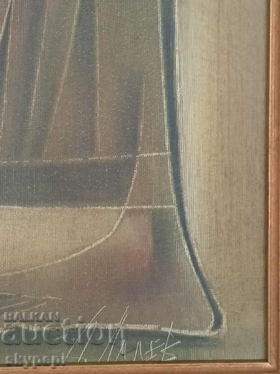 Painting by Dimitar Lalev "Motherhood - II" - 5 Painting by Dimitar Lalev "Motherhood - II" - 5