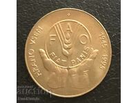 Slovenia.5 tolars 1995.50 years FAO.UNC.