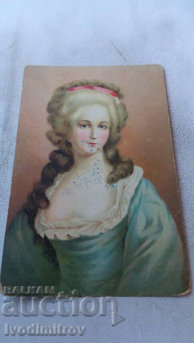 Carte poștală Vigee Lebrun Lady Blessbiglot CC