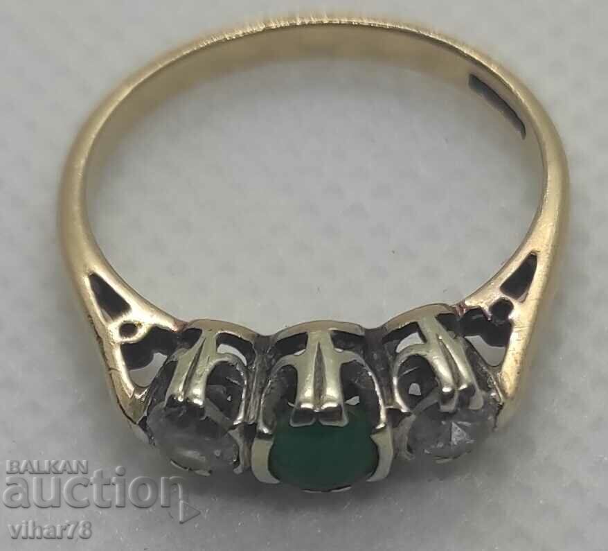 Χρυσό δαχτυλίδι με τιμή 299.99 BGN | € 153.38