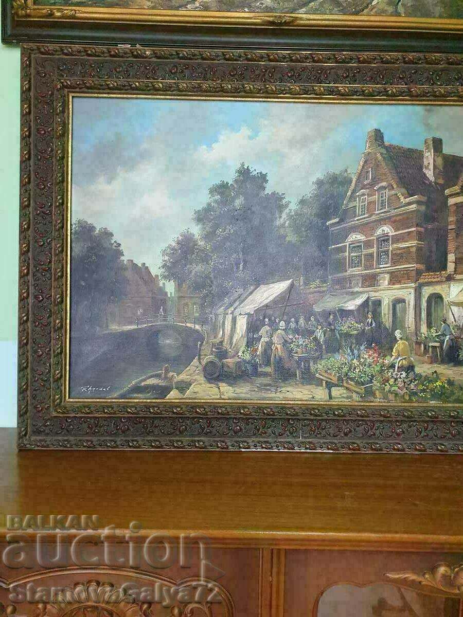 Delivery of Exclusive author's master painting oil canvas Delivery of Exclusive author's master painting oil canvas