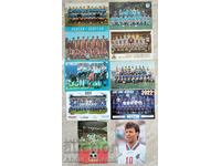 Lot of football calendars