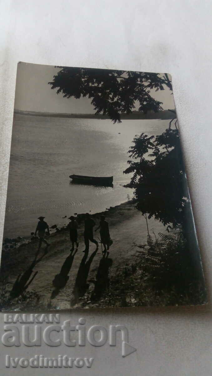 Carte poștală Nessebar Coastal Landscape 1960