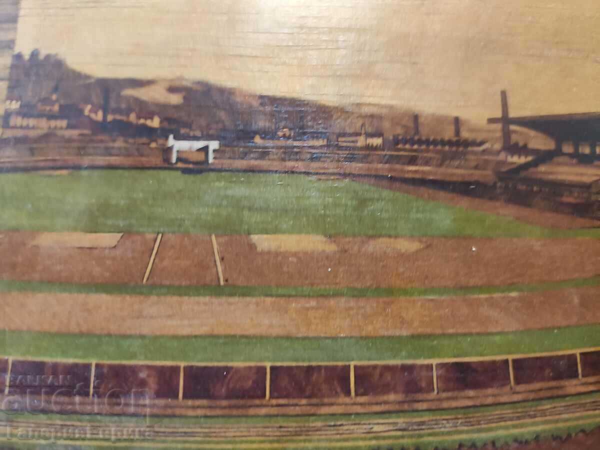 Auction Master painting wooden Munich 1942. Auction Master painting wooden Munich 1942.