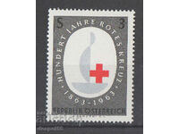 1963. Austria. 100 de ani Crucea Roșie Internațională.