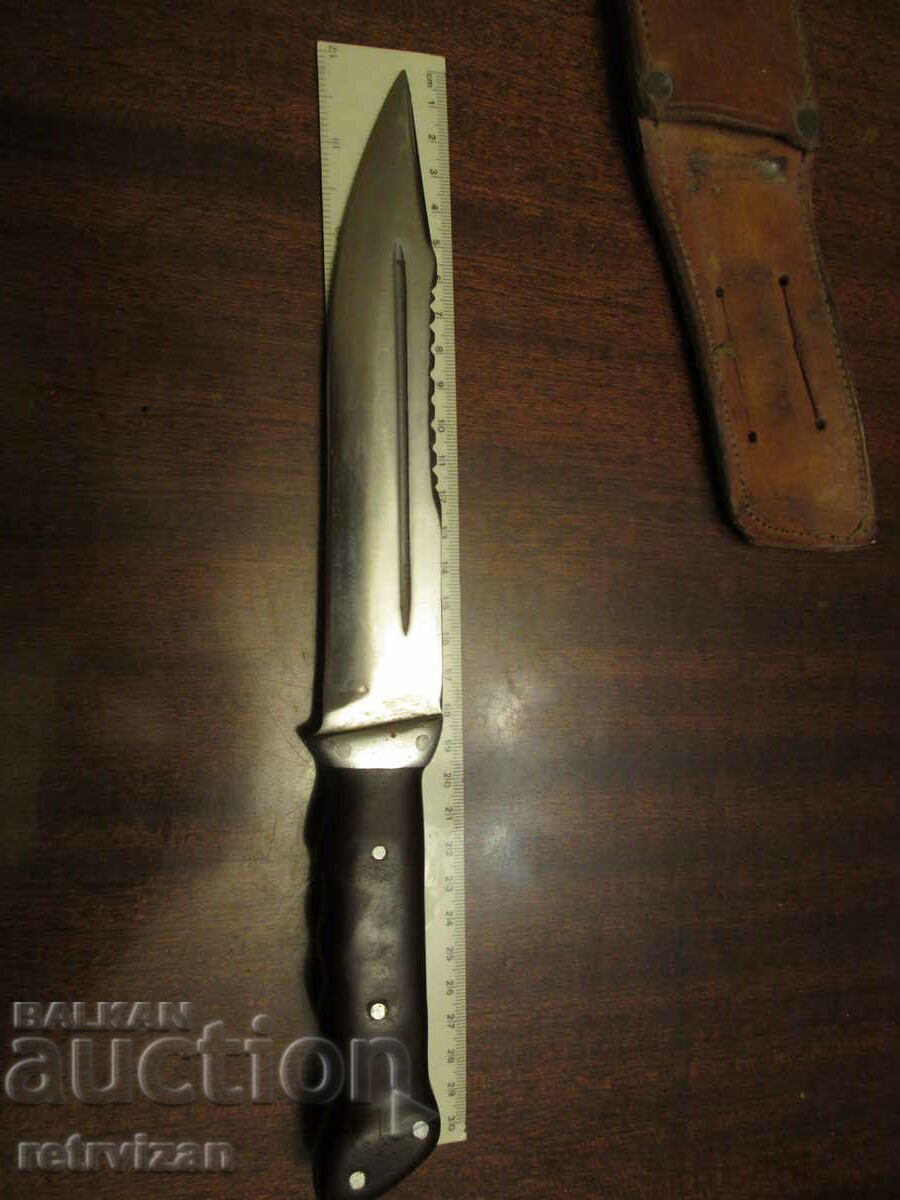 Auction Hunting knife with cane 2 Auction Hunting knife with cane 2