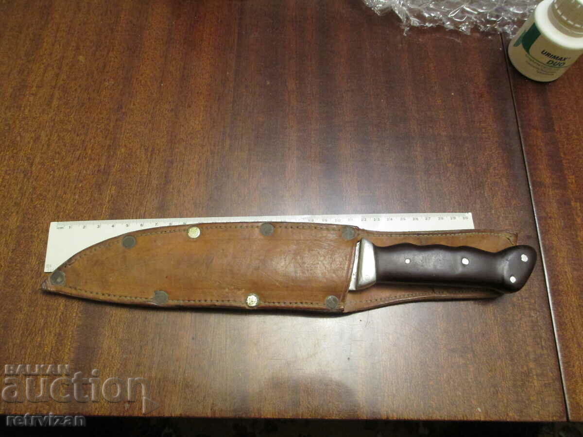 Κυνηγετικό μαχαίρι με καλάμι 2