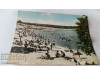 Пощенска картичка Китен Изглед от плажа 1962