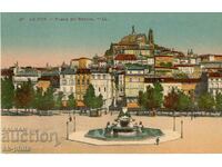 Carte poștală veche - Puy, Piața