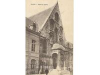 Carte poștală veche - Dijon, Tribunal