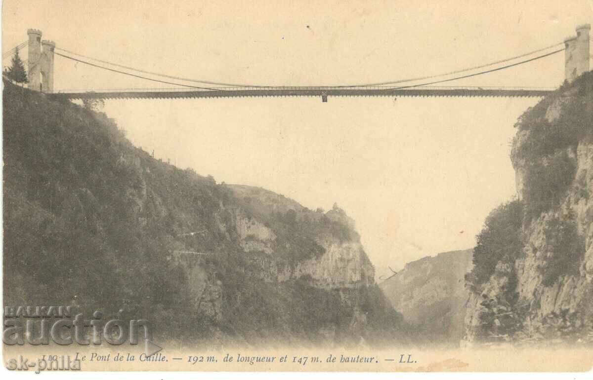 Old postcard - Calais, Most