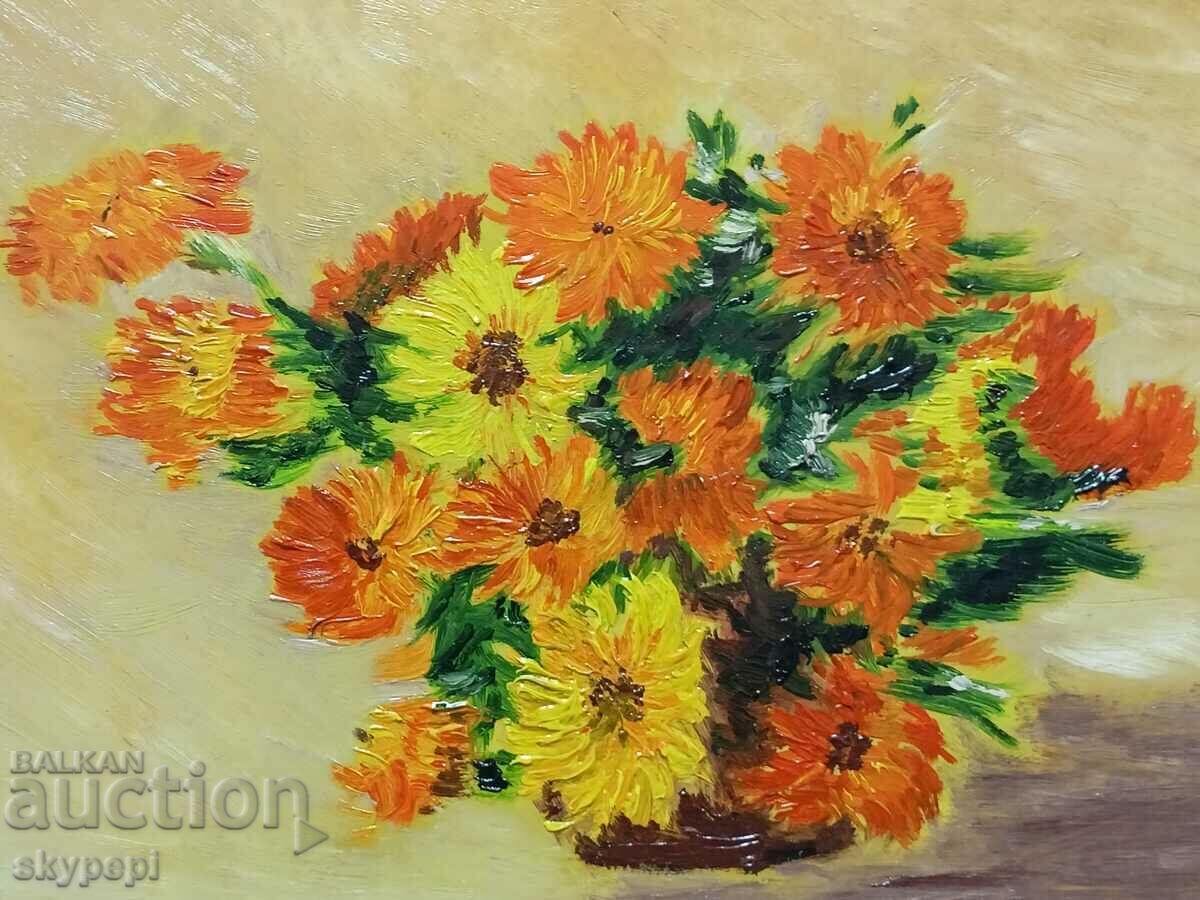 Lyuba Palikarova "FLOWERS" with price 2700.00 BGN | € 1380.49 Lyuba Palikarova "FLOWERS" with price 2700.00 BGN | € 1380.49