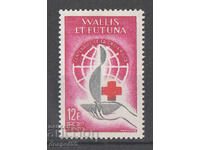 1963. Wallis și Insulele Futuna. 100 de ani Crucea Roșie Internațională.