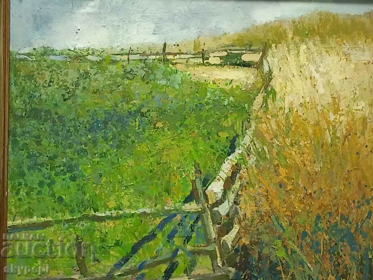 Painting by Dimitar Vitkov "SUMMER" with price 2100.00 BGN | € 1073.71 Painting by Dimitar Vitkov "SUMMER" with price 2100.00 BGN | € 1073.71