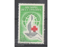 1963. Insulele Comore. 100 de ani Crucea Roșie Internațională.
