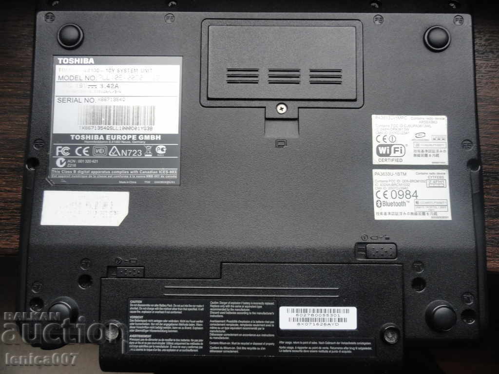 Livrarea Laptop TOSHIBA NB100