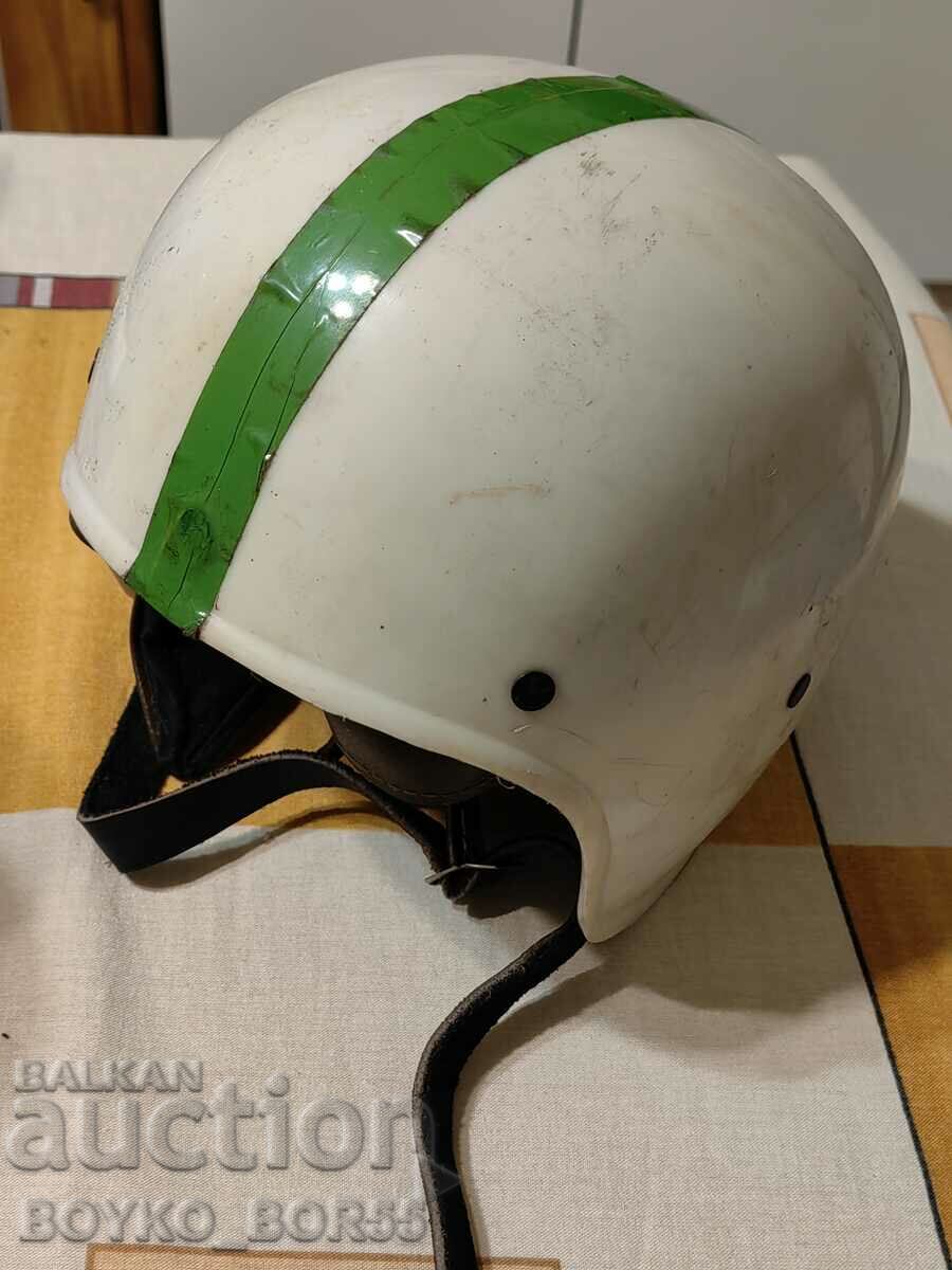 Old Motorcycle Helmet