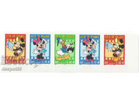 2004. France. Postage Stamp Day - Walt Disney. Strip.