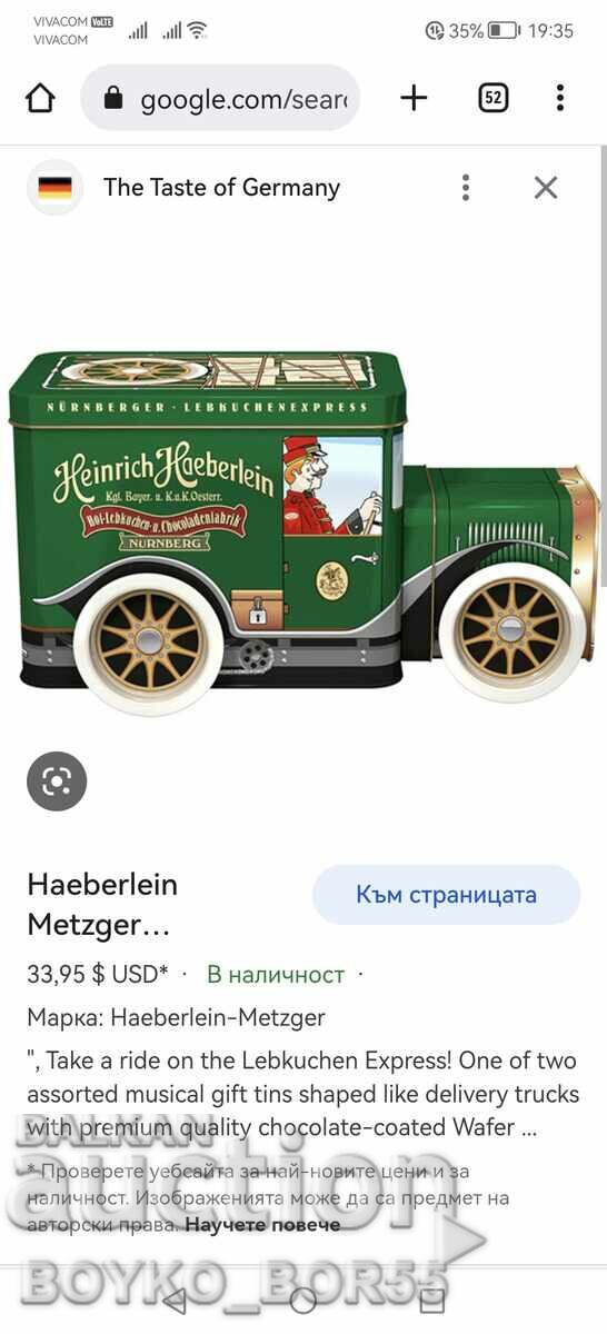 Two Nuremberg Gingerbread Music Boxes - 6 Two Nuremberg Gingerbread Music Boxes - 6