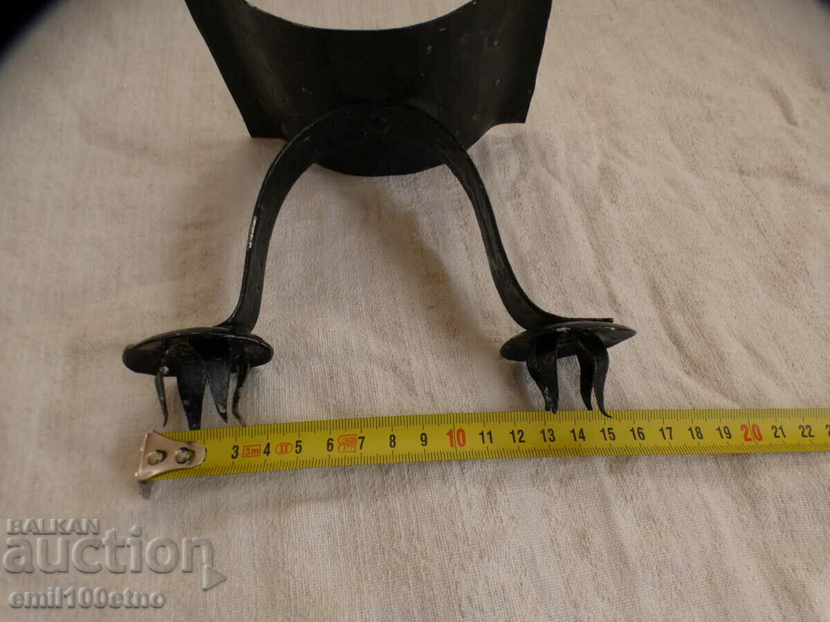 Old tin candelabra - 6 Old tin candelabra - 6