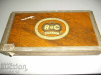No.*6752 old wooden box - size 25 / 13 / 3.5 cm