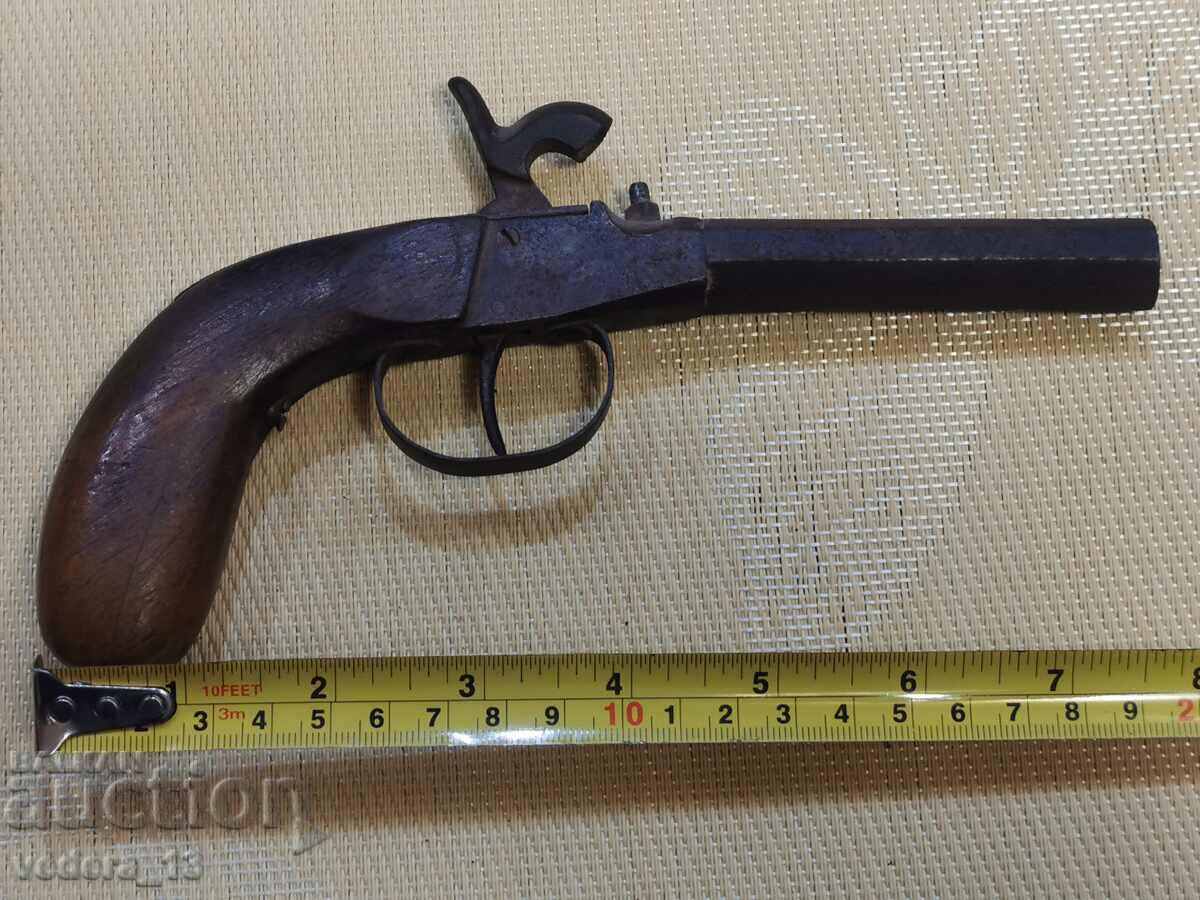 Auction flint cap gun Auction flint cap gun