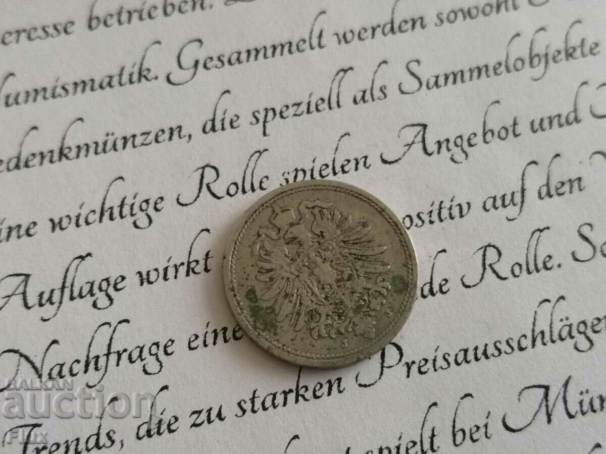 Reich Coin - Germany - 10 Phenicia 1876; series J with price 6.00 BGN | € 3.07 Reich Coin - Germany - 10 Phenicia 1876; series J with price 6.00 BGN | € 3.07