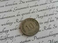 Reich monede - Germania - 10 pfenigi | 1876. seria J
