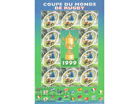 1999. Γαλλία. Η τέταρτη παγκόσμια ένωση ράγκμπι. ΟΙΚΟΔΟΜΙΚΟ ΤΕΤΡΑΓΩΝΟ.