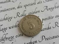 Райх монета - Германия - 5 пфенига | 1911г.; серия А