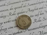 Κέρμα Ράιχ - Γερμανία - 5 pfennigs 1875; σειρά Α
