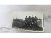 Снимка Офицери и войници от поделение 80730 1957